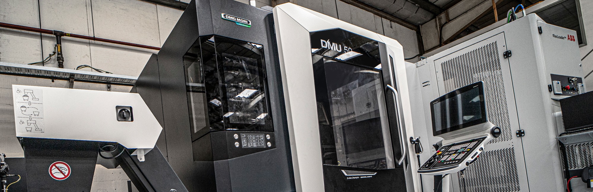 DMG DMU50 at Technoset