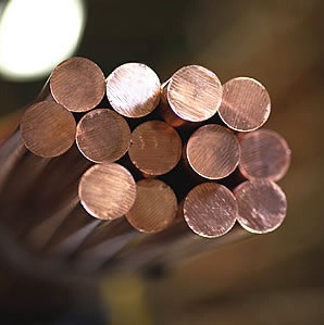 Close up of a common type of Beryllium copper