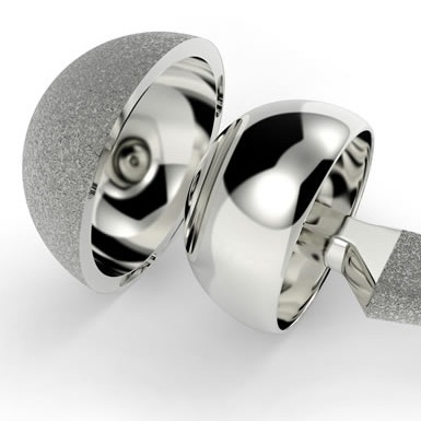 Close up of a common type of Titanium